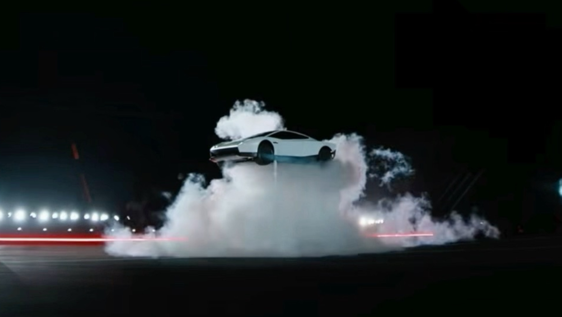 特斯拉Roadster真的会飞！非AI画面！