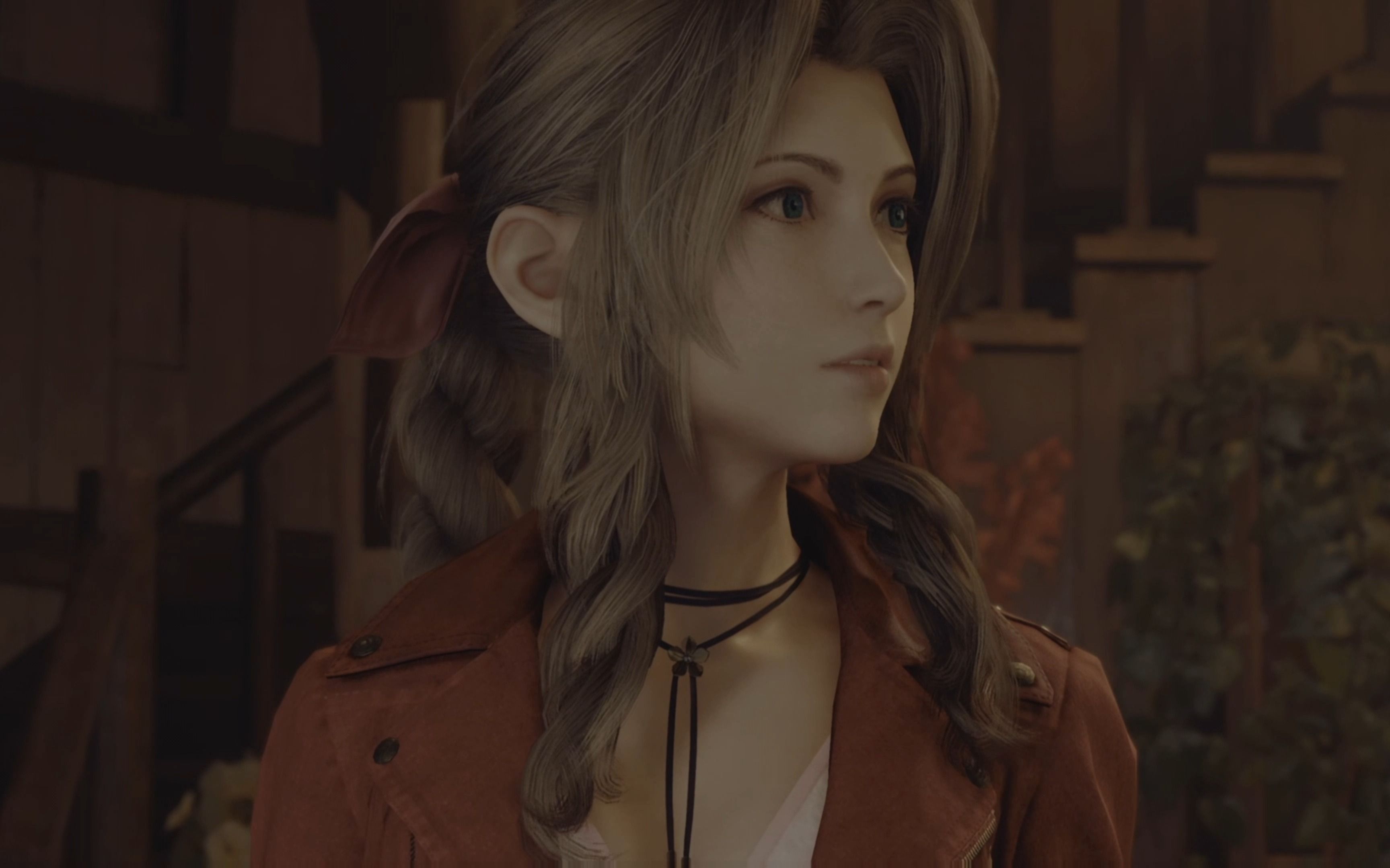 《最终幻想Ⅶ》最喜欢aerith了!