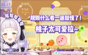 Download Video: 【紫咲诗音/熟肉】傻紫初见大西瓜的可爱反应~