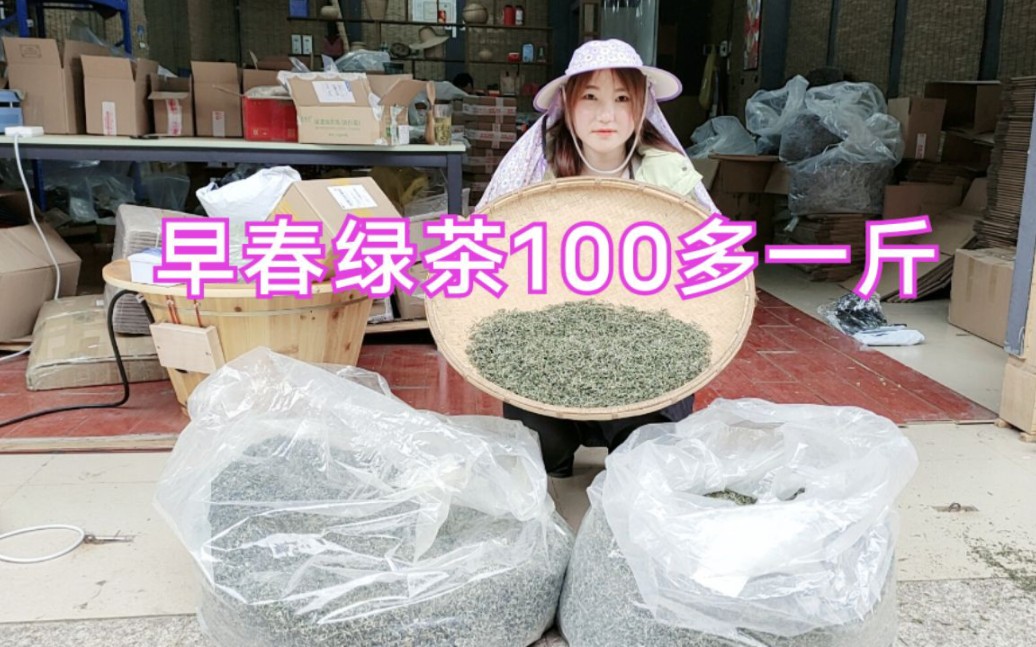 早春茶100多一斤,艳艳正在筛货发往全国各地,很抢手的一款茶哔哩哔哩bilibili