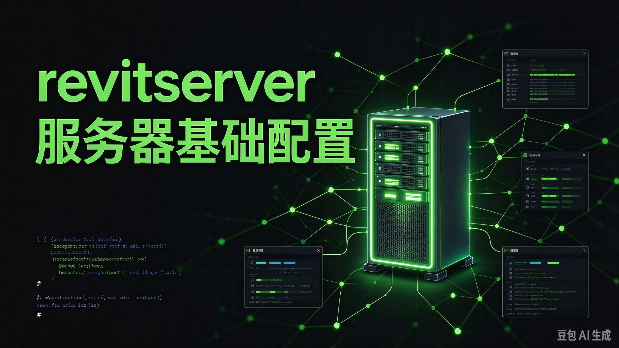revitserver服务器基础配置