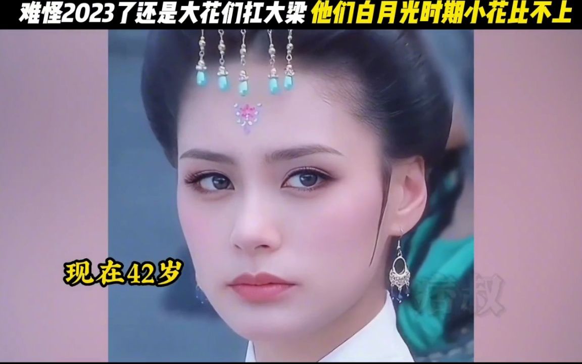 她们的白月光时期可是现在小花比不上的#盛世美颜 #周迅 #殷桃