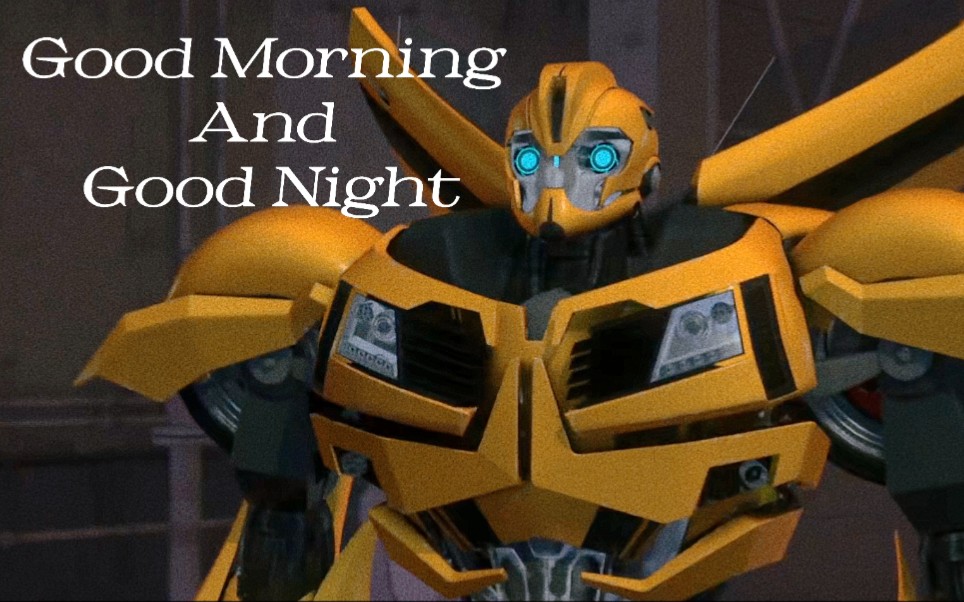 [图]【TFP/大黄蜂/Bumblebee】Good Morning And Good Night