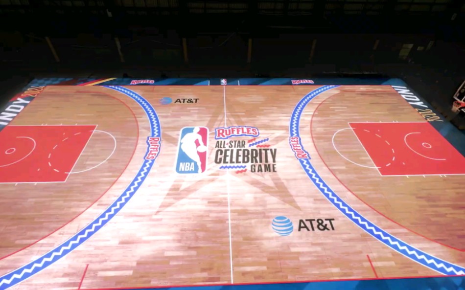 nba全明星周末将开启全新led球场