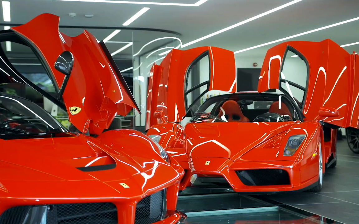 新年红配色的法拉利f10_哔哩哔哩_bilibili