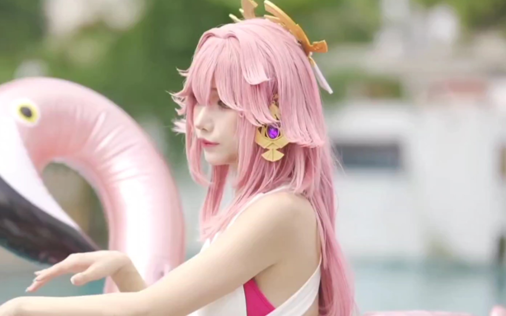 小娜比 泳装漫展