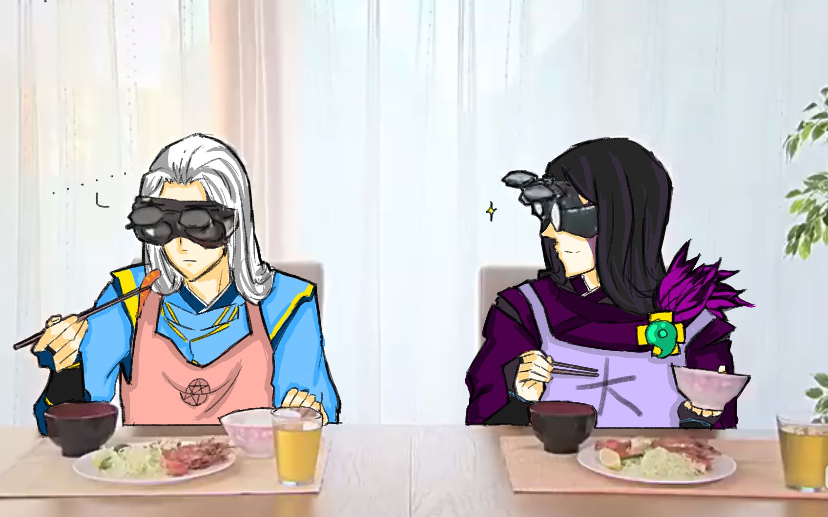 阴阳师双晴明的三秒烹调之速爆天妇罗