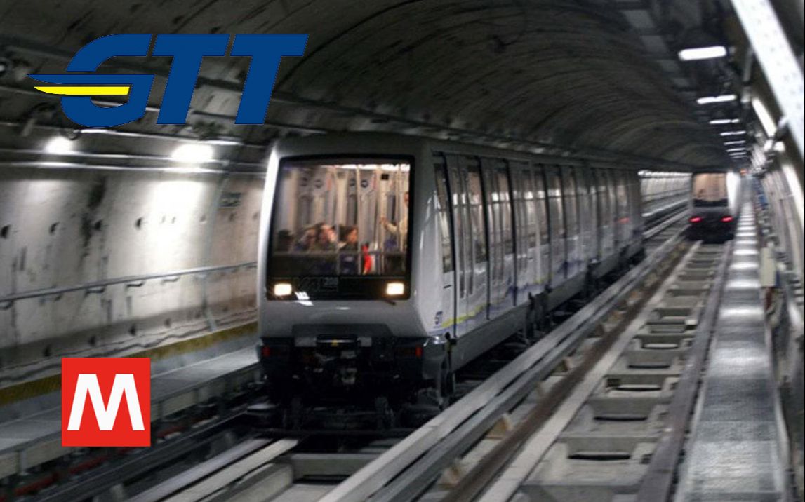 地铁pov加速超快的小地铁意大利都灵地铁1号线前方展望