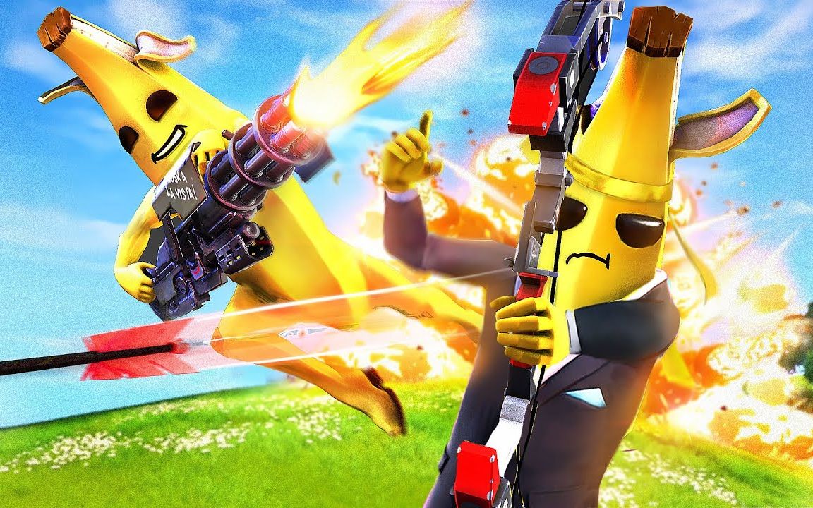 和我的好兄弟双排!恐怖的香蕉人!【ninja/堡垒之夜/1080p60】