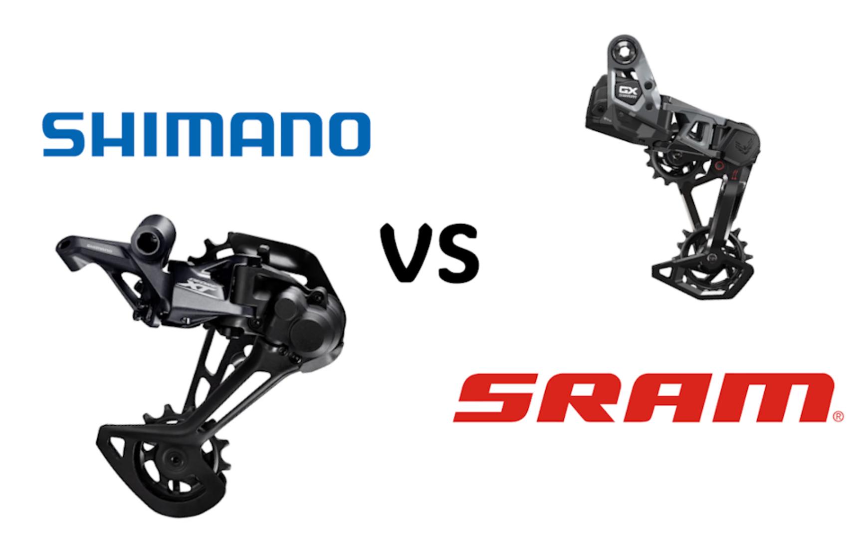 山地车变速选禧玛诺还是速联?Shimano VS Sram 该怎么选?神仙打架的天梯图?哔哩哔哩bilibili