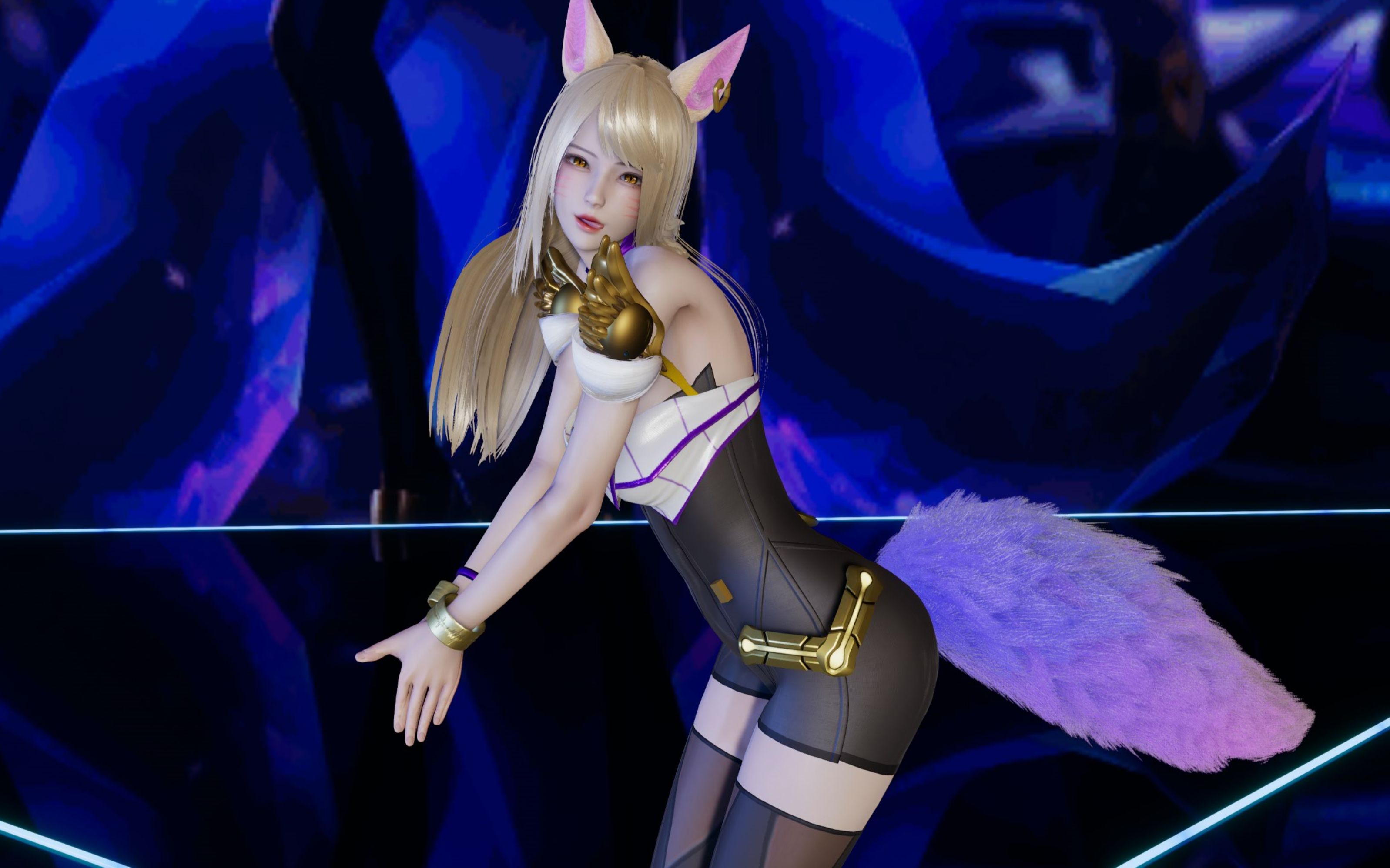 【4k60p/mmd】kda阿狸 number9