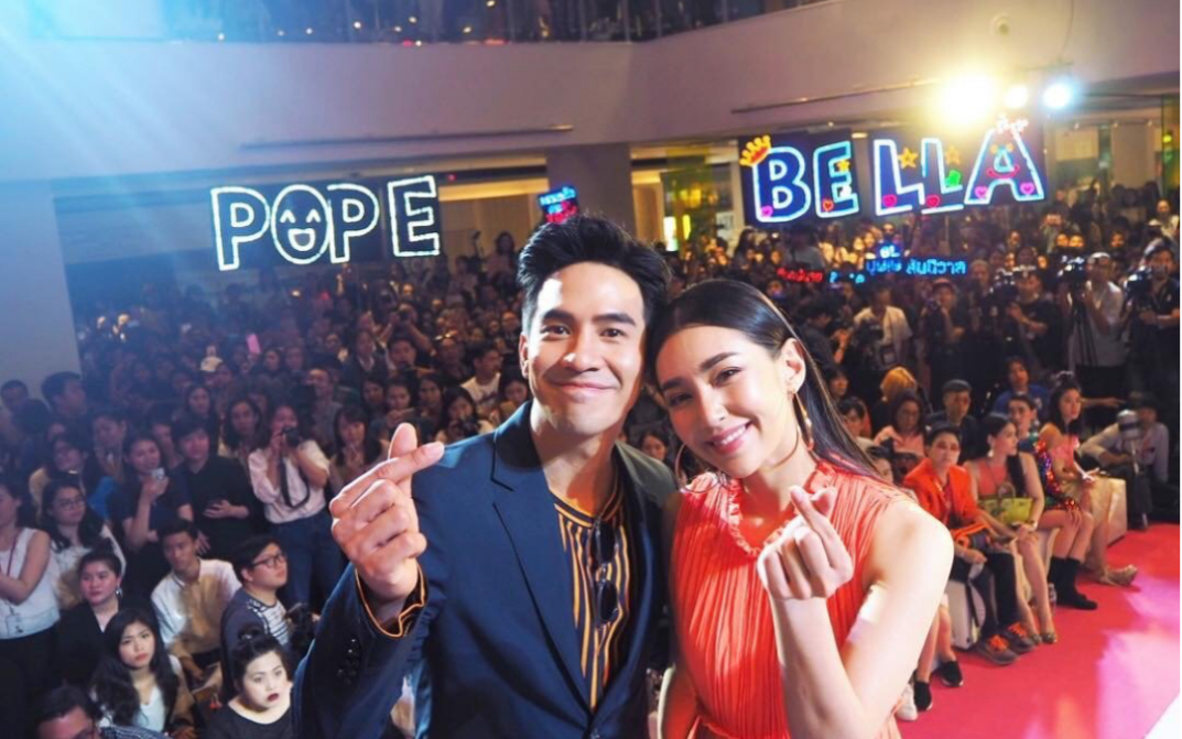 【pope&bella】高清泡贝realthai椰奶新商演互动超多 中字采访 2018.