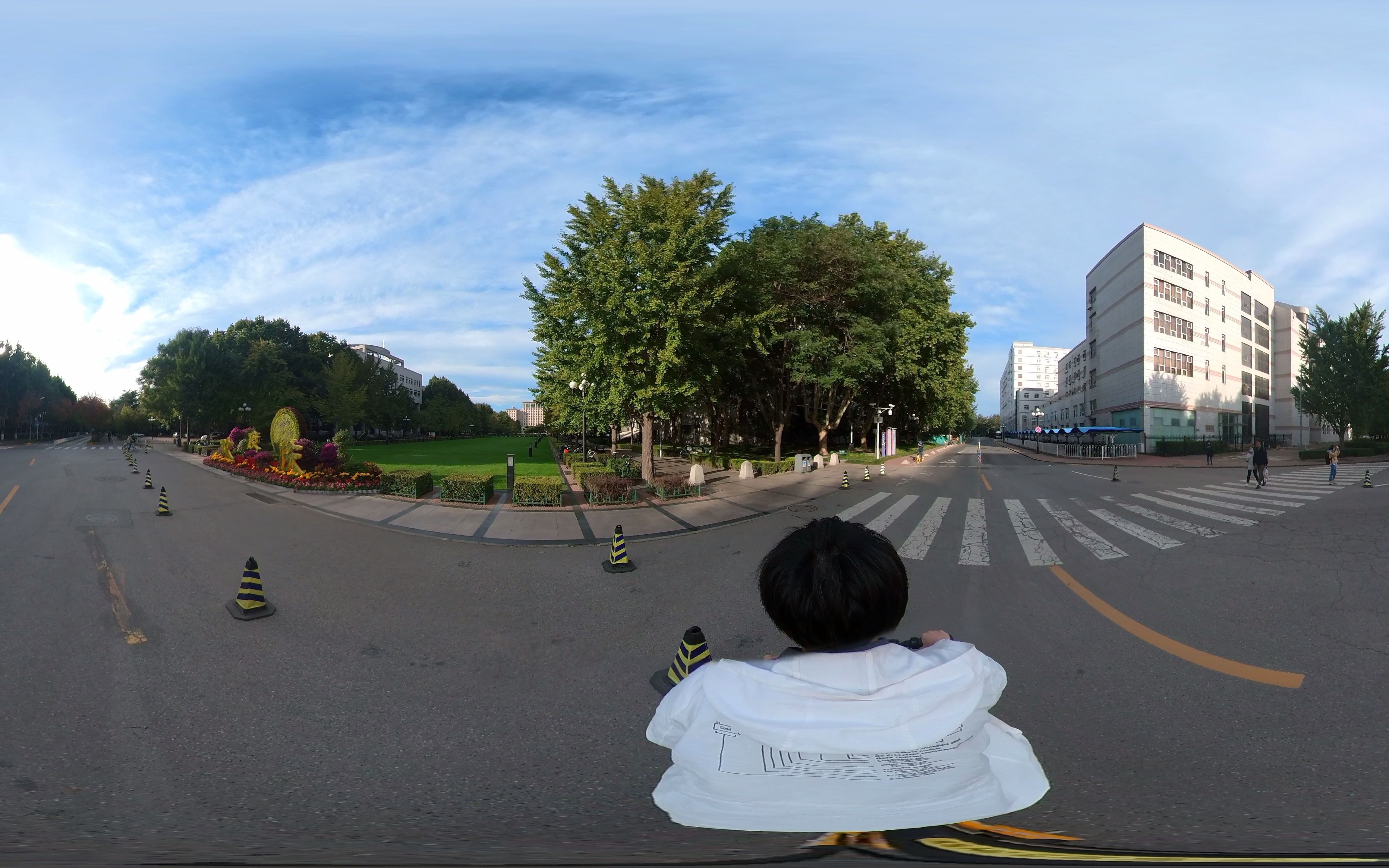 全景逛清华 insta360 onex2拍摄