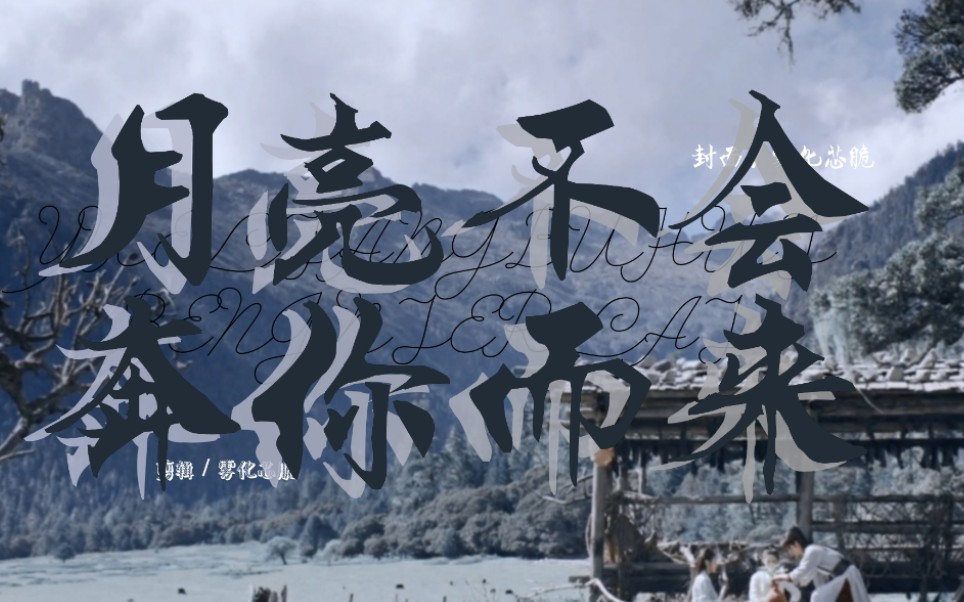 【有翡】赵丽颖x王一博  预告片剪辑《月亮不会奔你而来》②