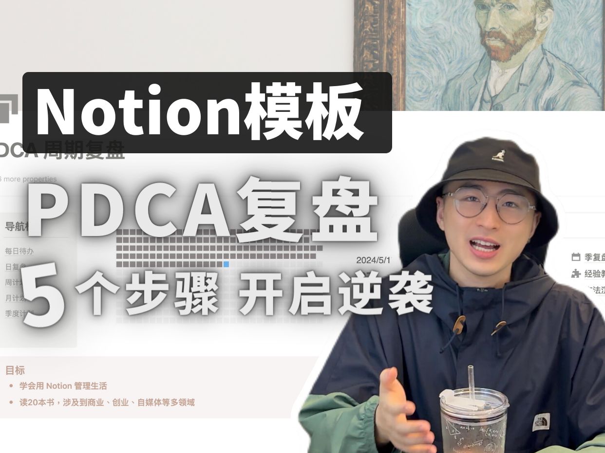 PDCA x Notion,一套完整的复盘模板哔哩哔哩bilibili