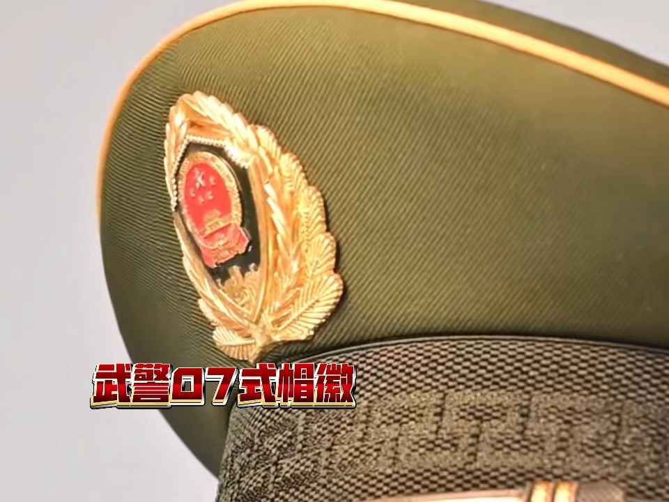 中国人民武装警察部队帽徽进化史(1950——2021)哔哩哔哩bilibili