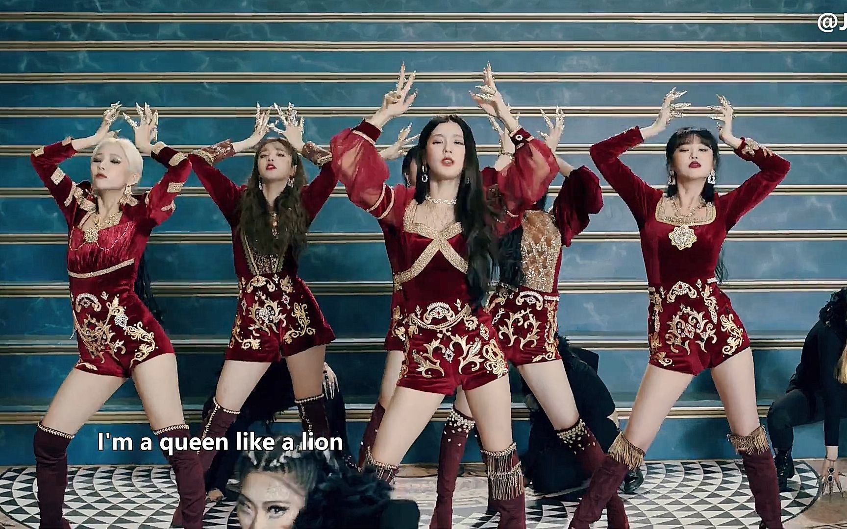 【中韩字幕】(g)i-dle - lion [mv 女娃以queendom曲目霸气回归!