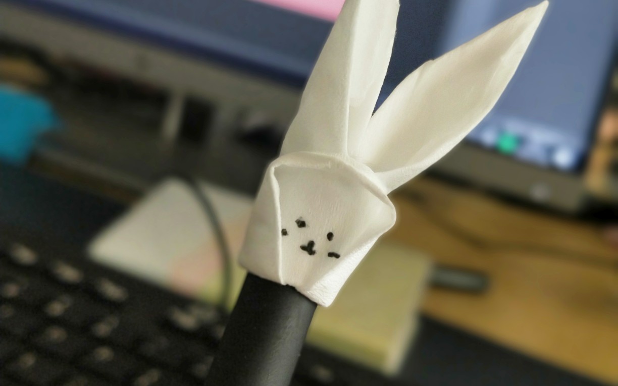 【折纸】可爱的兔子指套详细教程(1120021120)っ这次真的
