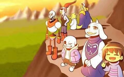undertalesf图与其他温馨画面