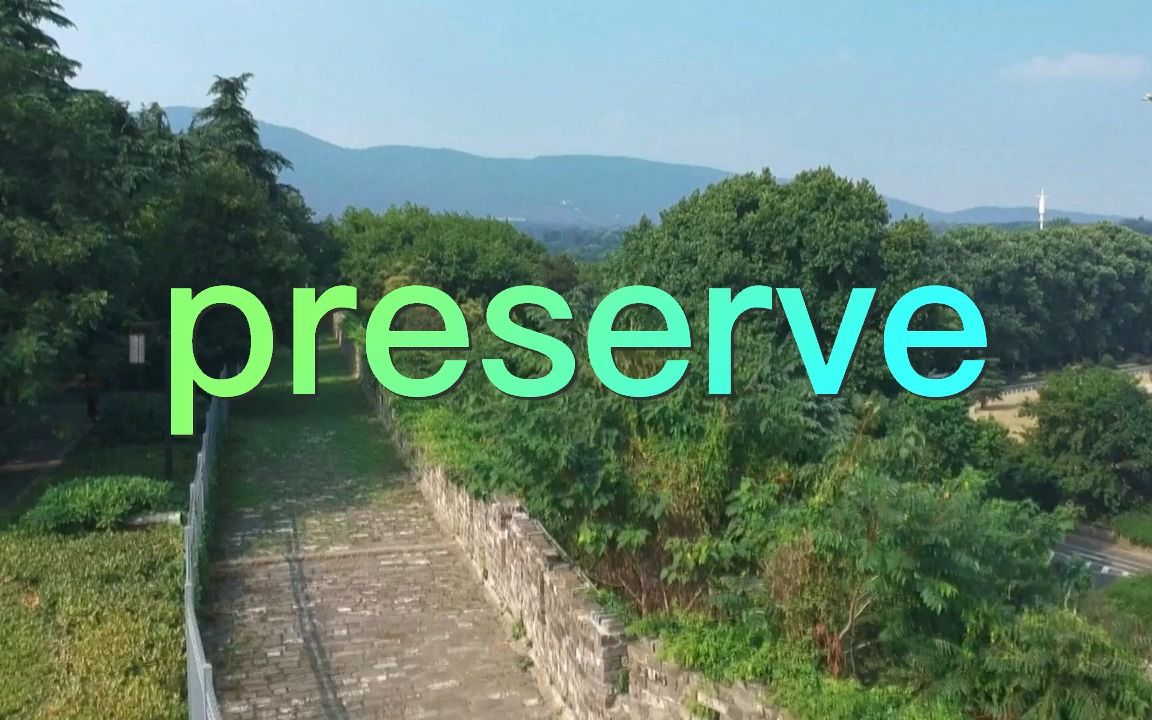 考研单词preserve哔哩哔哩bilibili