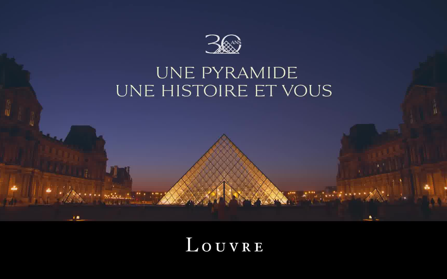 [图]【卢浮宫】La Pyramide du Louvre fête ses 30 ans