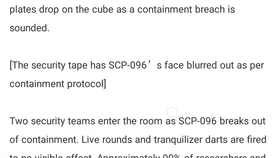 Scp 096纯英文档案 哔哩哔哩 つロ干杯 Bilibili