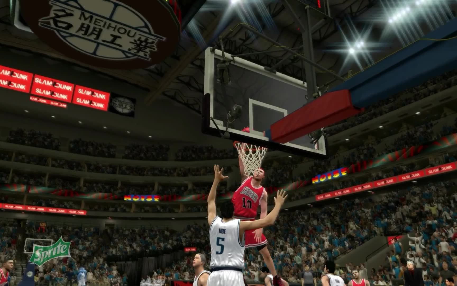 解说NBA2K13灌篮高手樱木花道捡球扣篮流川枫美如画压哨跳投游戏解说