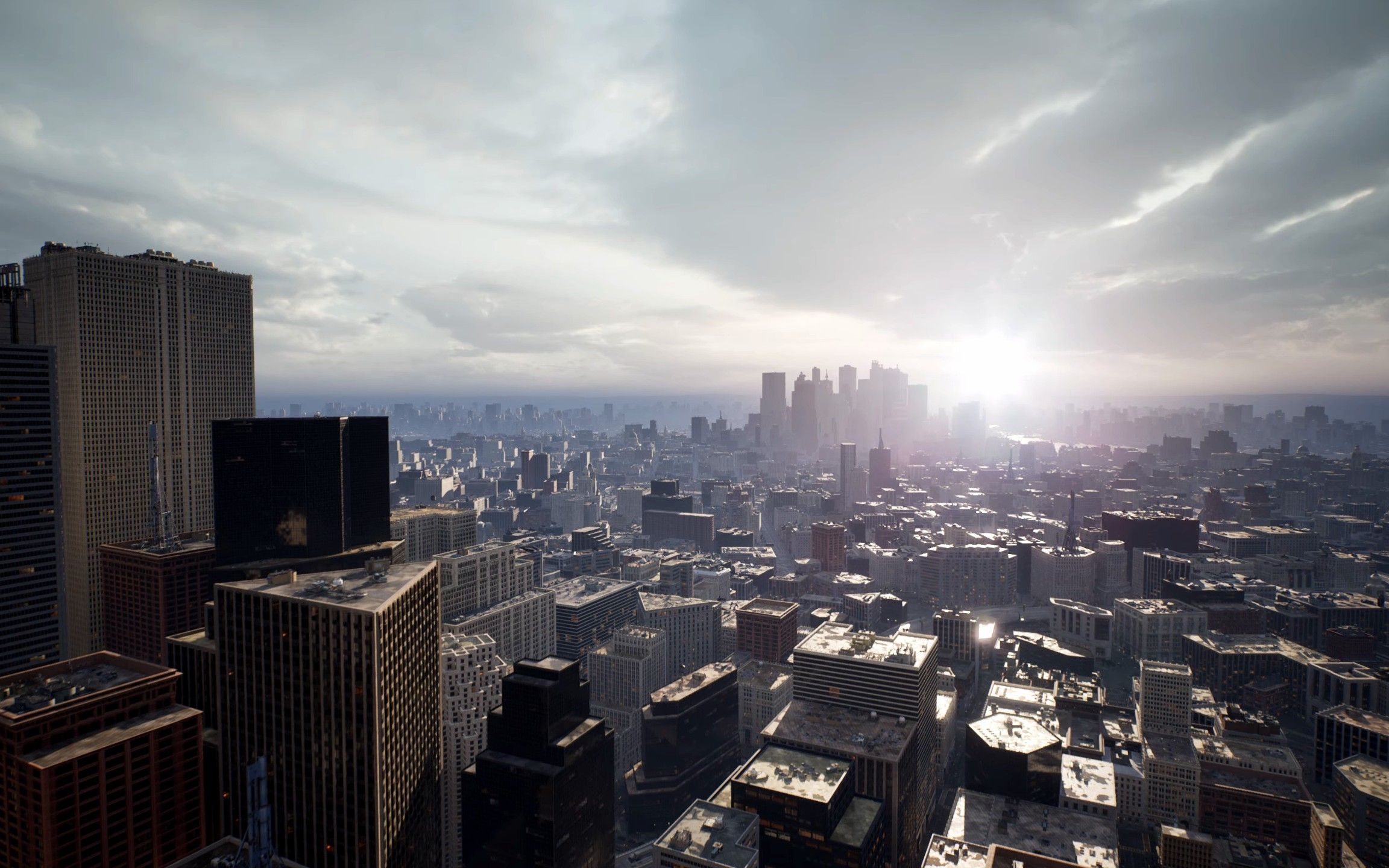 黑客帝国ue5技术demo 原色无滤镜(4k)