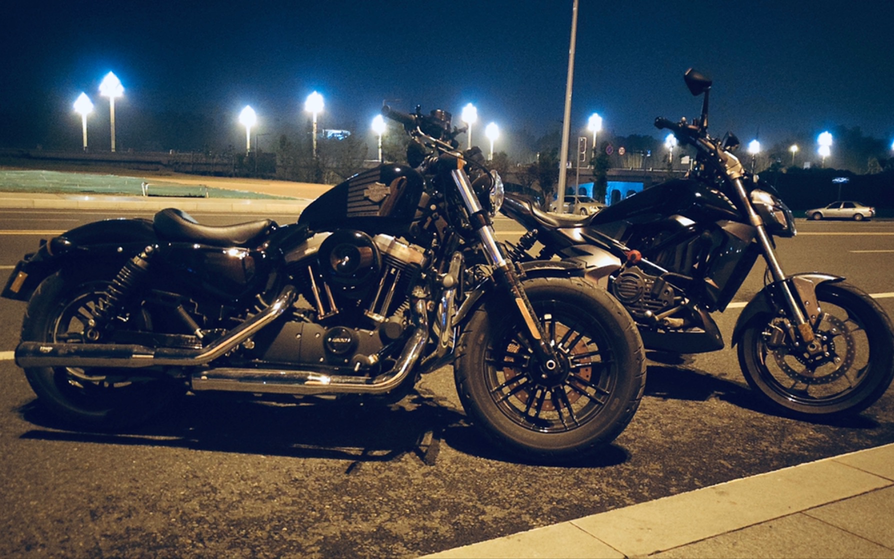 哈雷x48与升仕310v兴隆湖互嫖