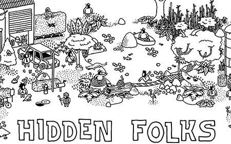 [图]《Hidden Folks》隐藏的人/家伙 全流程实况，令人眼瞎的搜索游戏