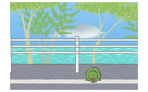 旅行青蛙,收获一棵幸运四叶草,一天三张明信片的蛙仔