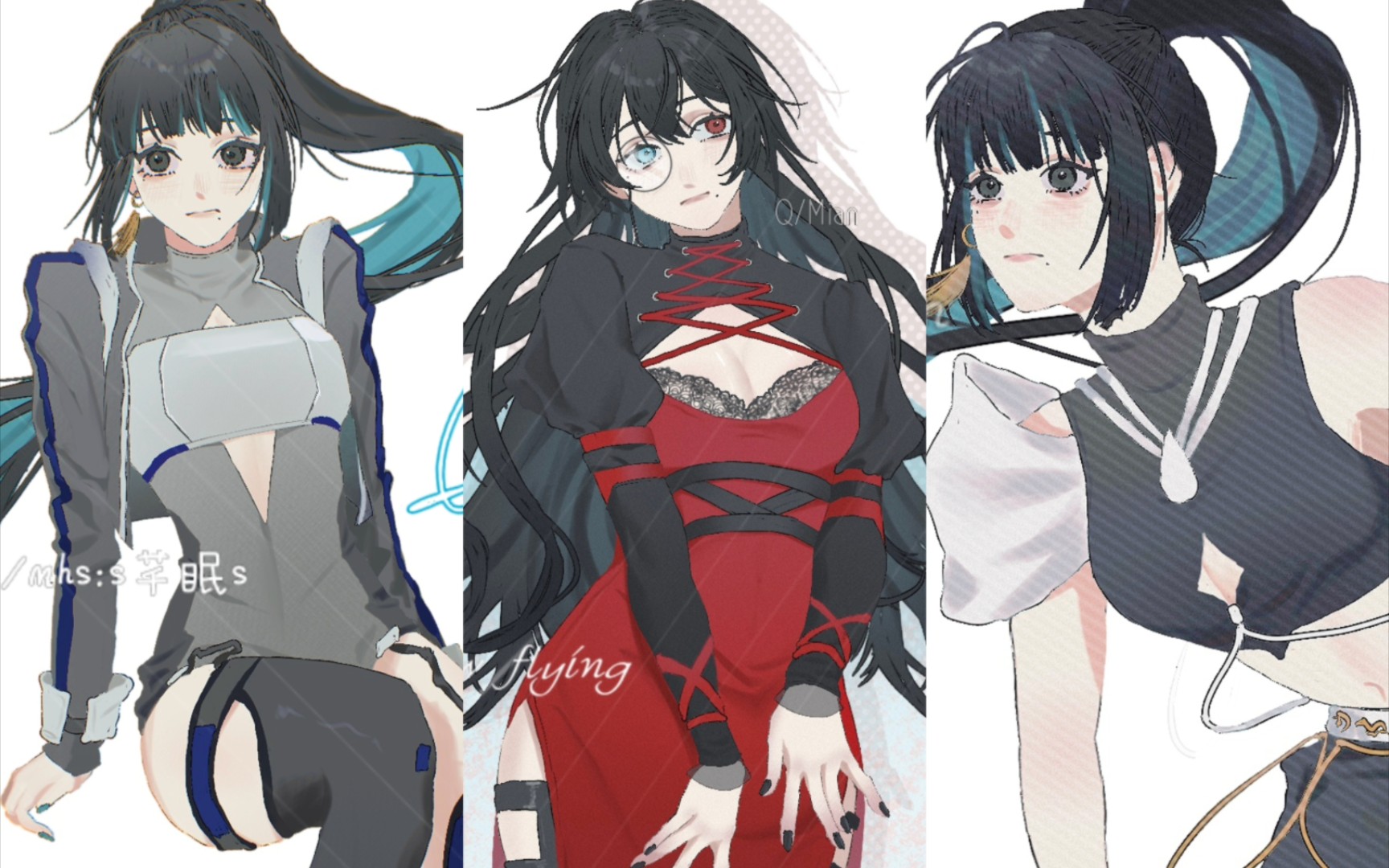 [procreate]单主你真的好爱过膝长筒靴