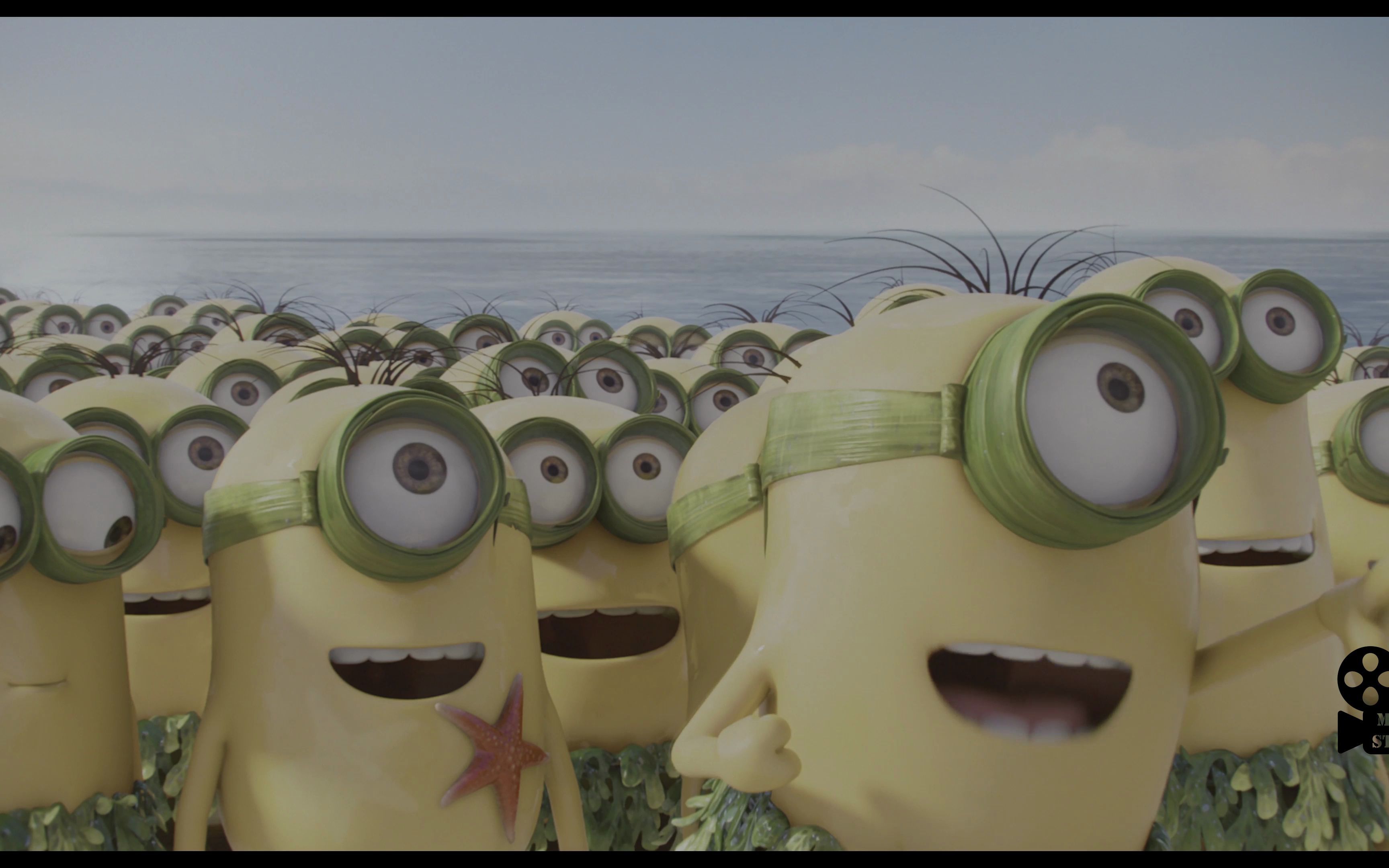 【小黄人大眼萌】minions 2015 2160p movie clip 1