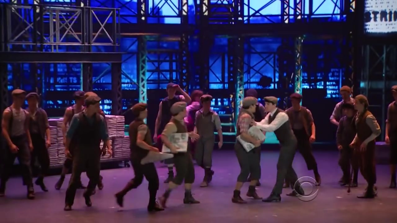 [图]Seize The Day / Once For All - NEWSIES - 2012 Tony Awards -Broadway Musical