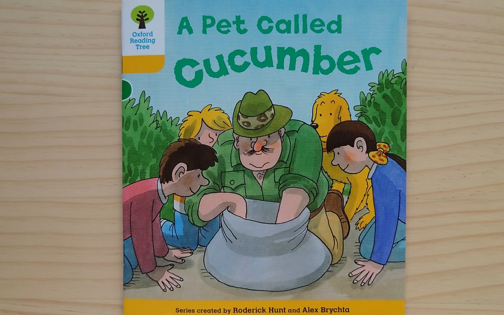 [图]牛津阅读树L5“一条叫黄瓜的宠物”-A Pet Called Cucumber