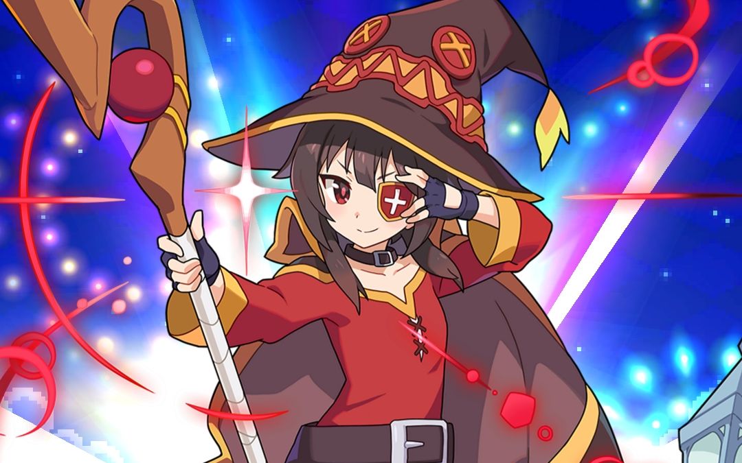 [弹射世界]"吾名惠惠,见证下爆裂魔法的踢罐魅力吧!explosion!