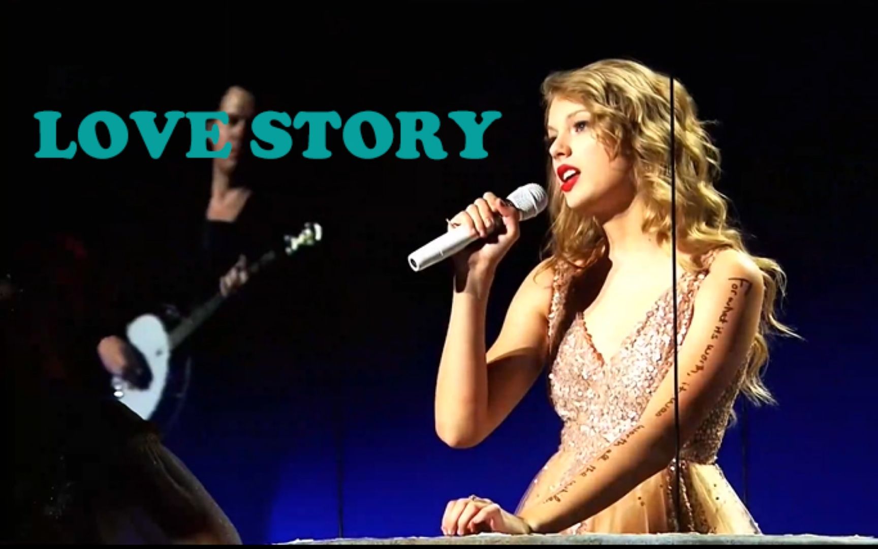 【taylor swift 霉霉】love story 演唱会mv 混剪_哔哩哔哩 (゜-゜)つ