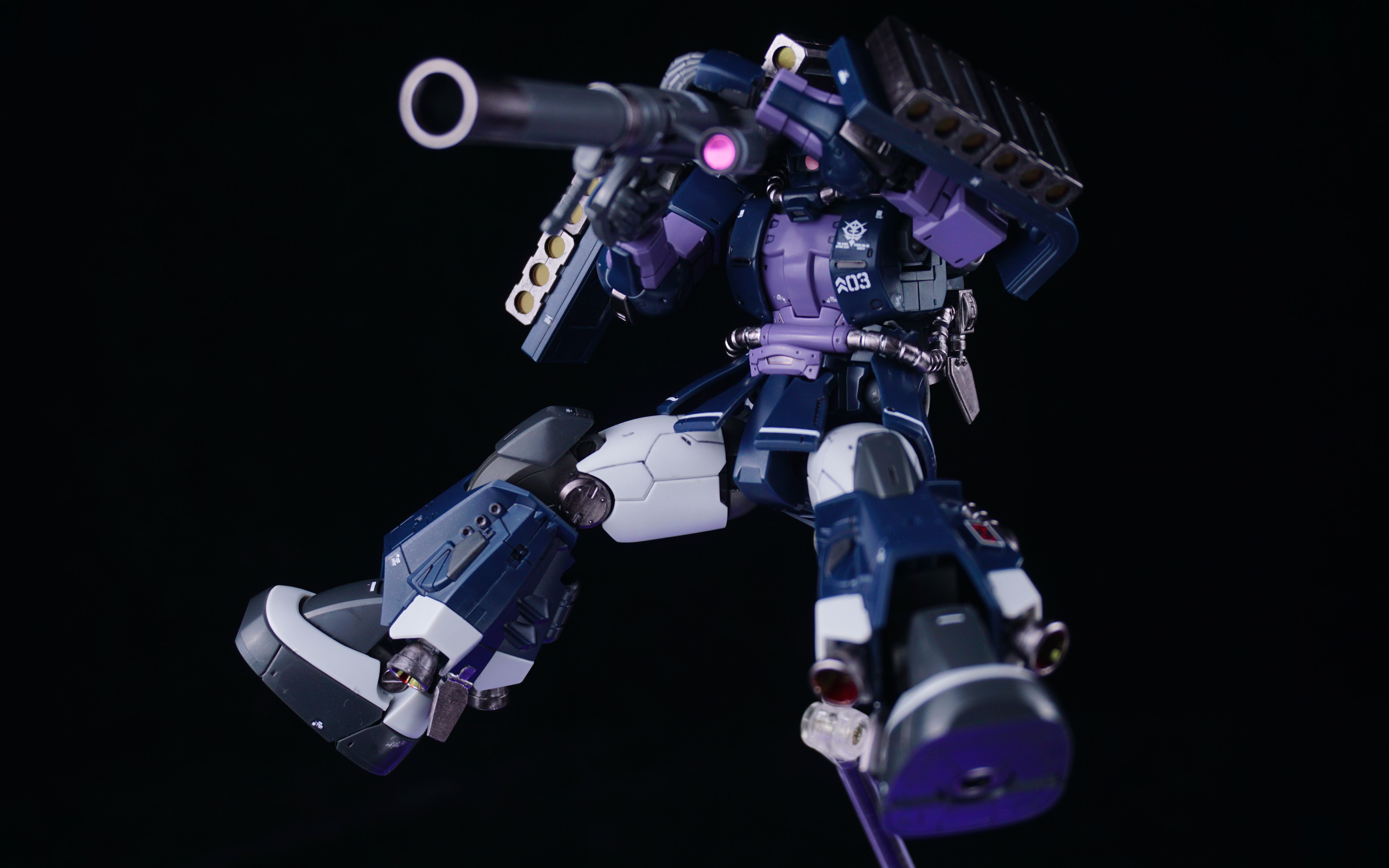 模玩贫侧 第205集 万代 hg gto 高机动扎古 黑色三连星 马修&盖亚