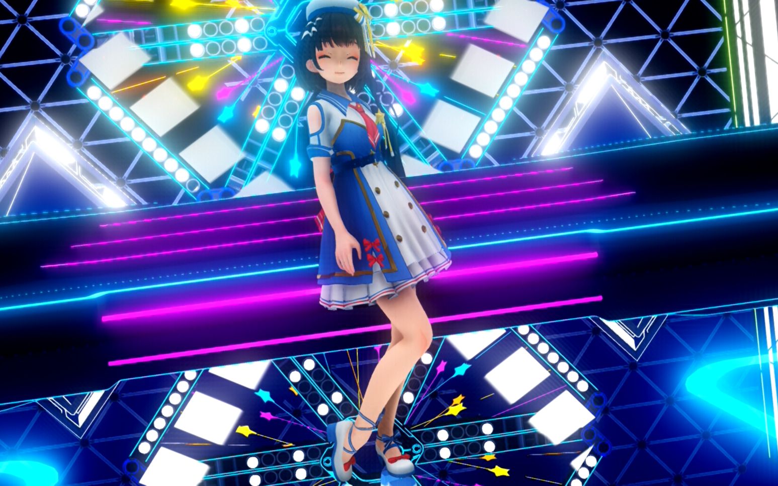 【泠鸢yousa MMD/彩虹节拍】踩准每一个节拍 一起随心的摇摆【4KB/60FPS】_哔哩哔哩_bilibili