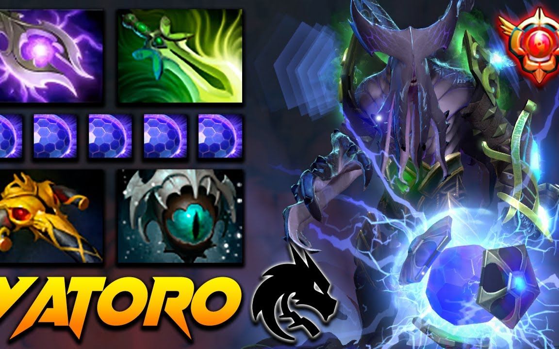 32 dota2】tspirit.yatoro虚空假面教学!