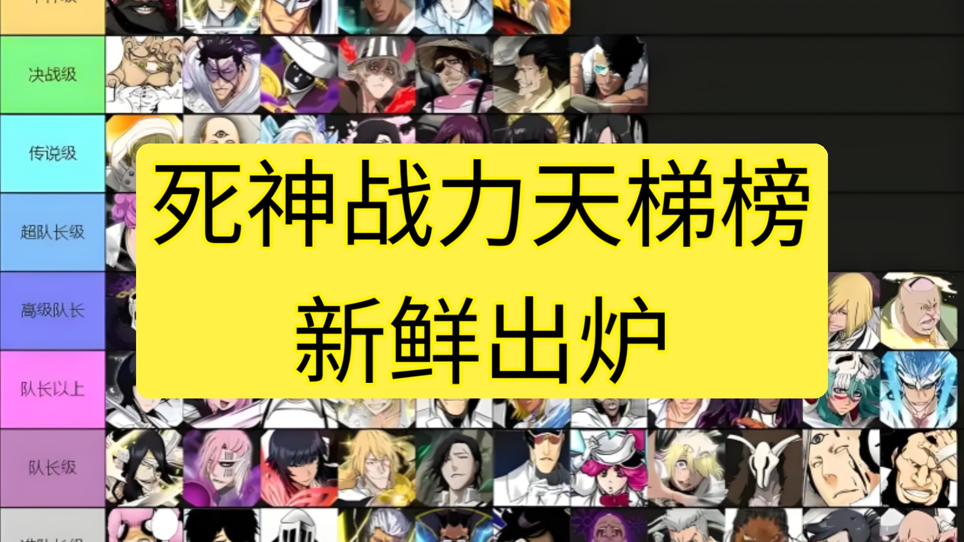 死神战力排行完结