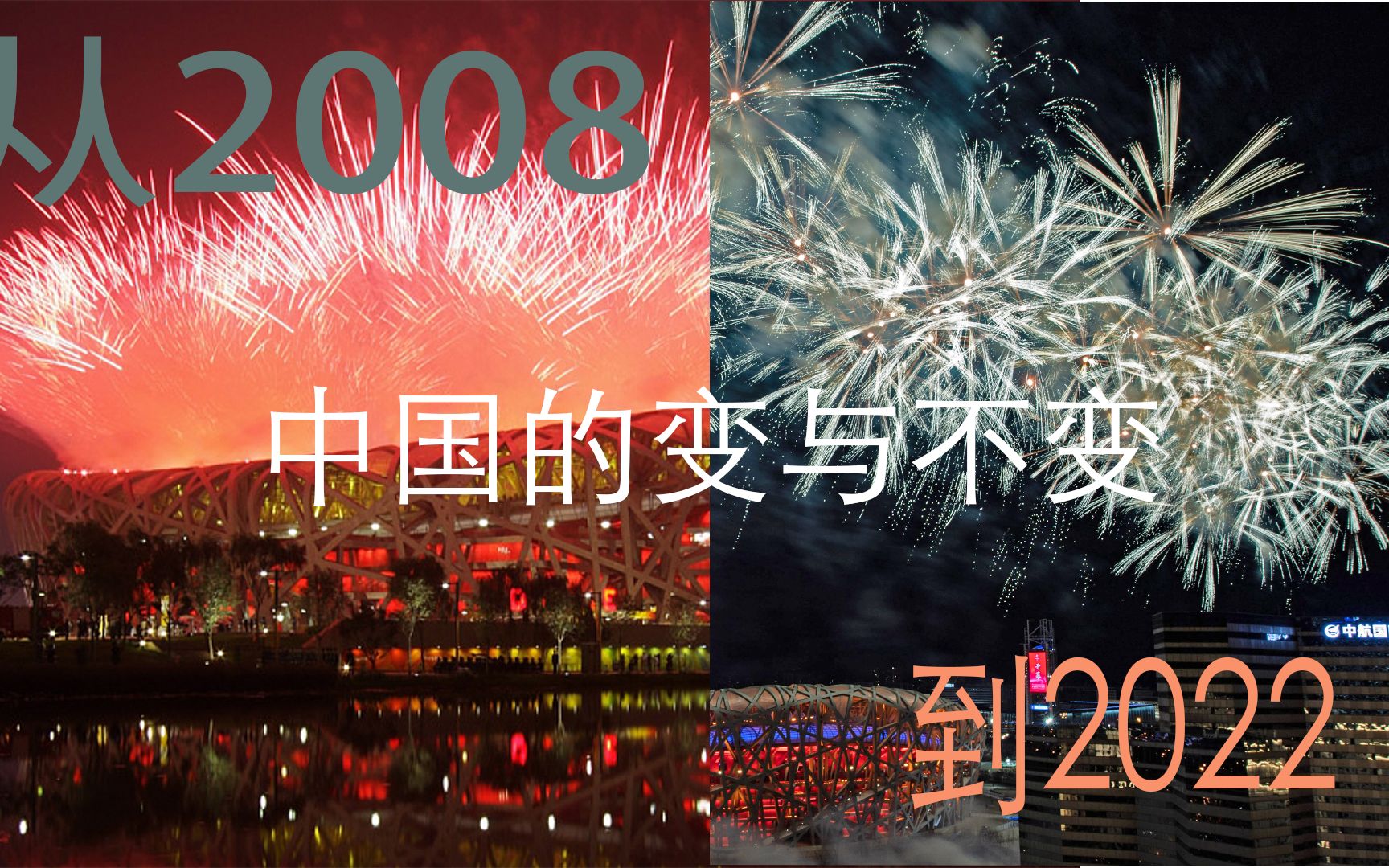 [图]从2008到2022-14年间中国的变与不变