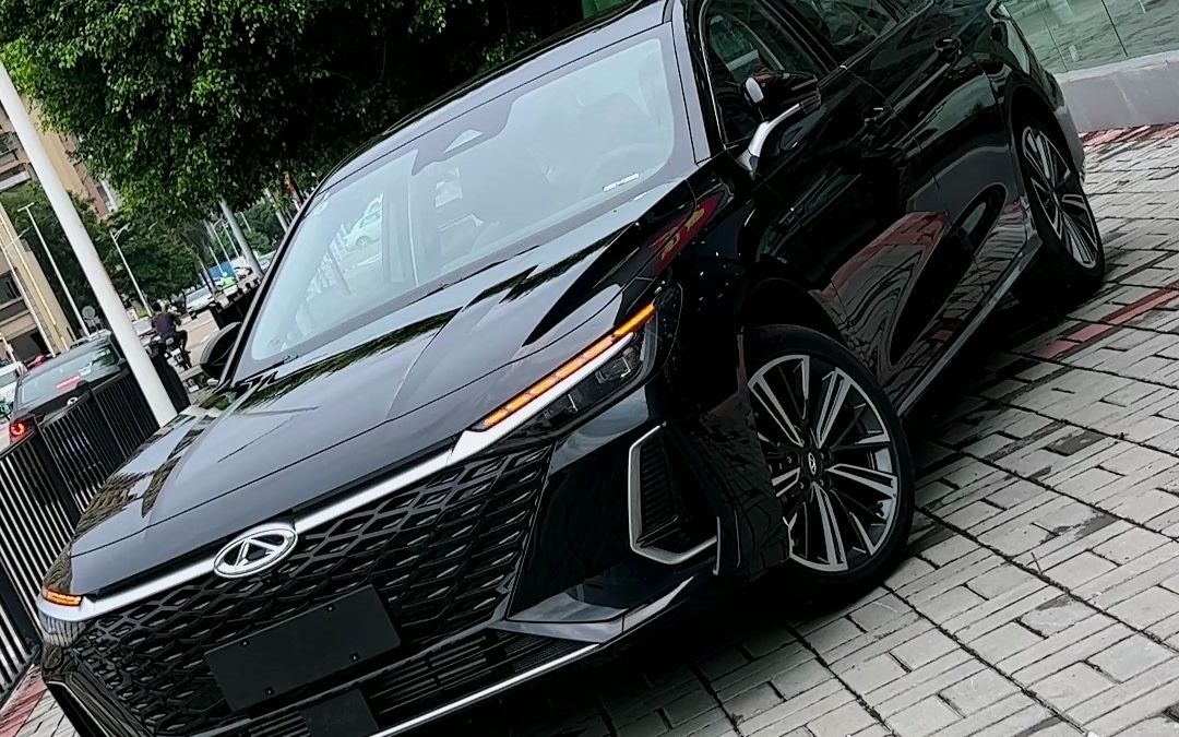 沉浸式体验 奇瑞艾瑞泽8 石墨黑配色 逸版