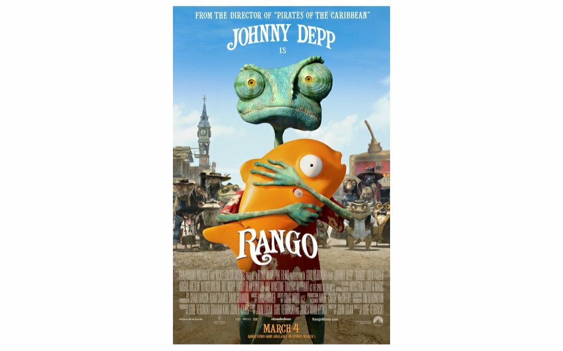 《RANGO》TRAILERS 《兰戈》预告片集 2011哔哩哔哩bilibili