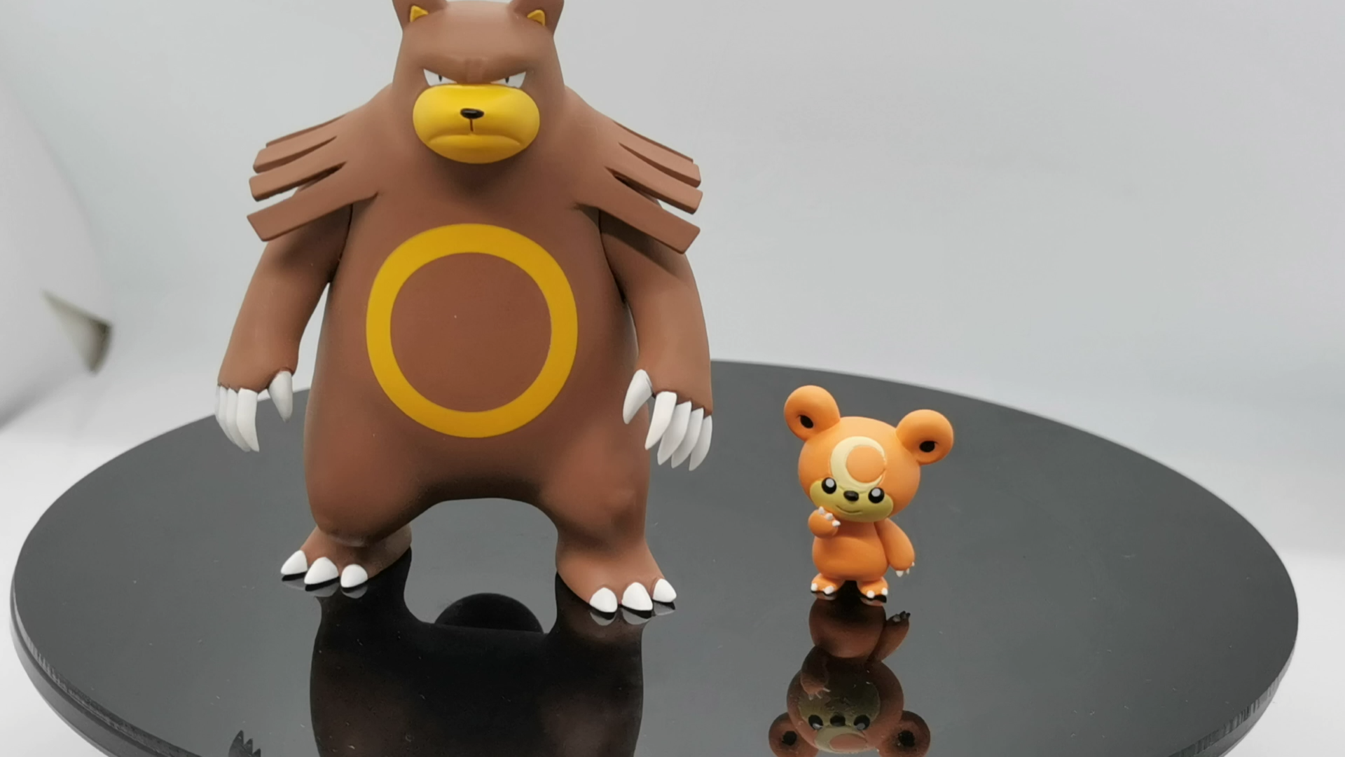 【到货分享】1比20比例 熊宝宝 圈圈熊 比例世界 gk 模型 宝可梦 口袋