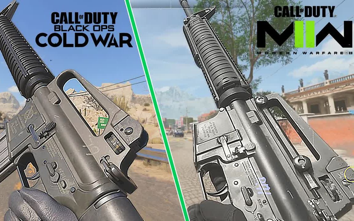 [图]【COD】COD17 VS COD19 武器对比