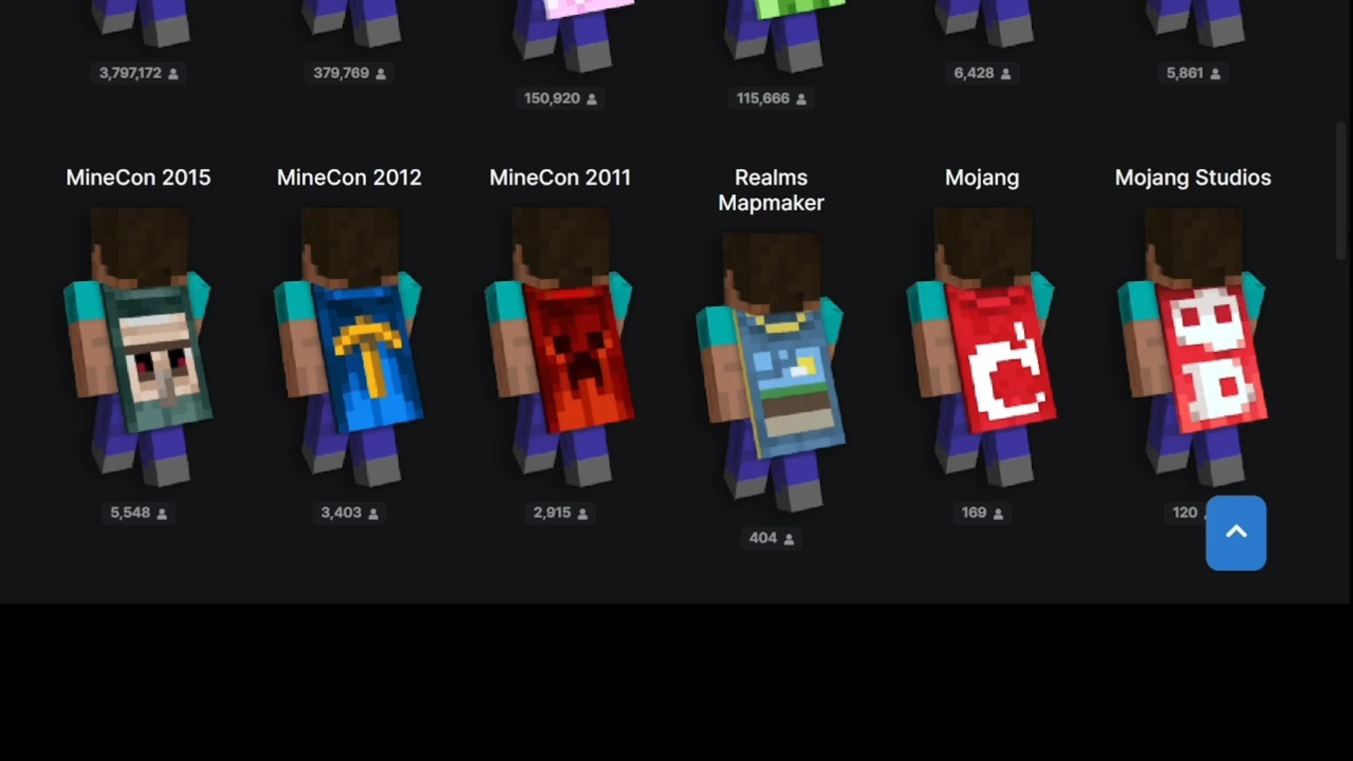 java版目前上线的所有披风(minecraft)