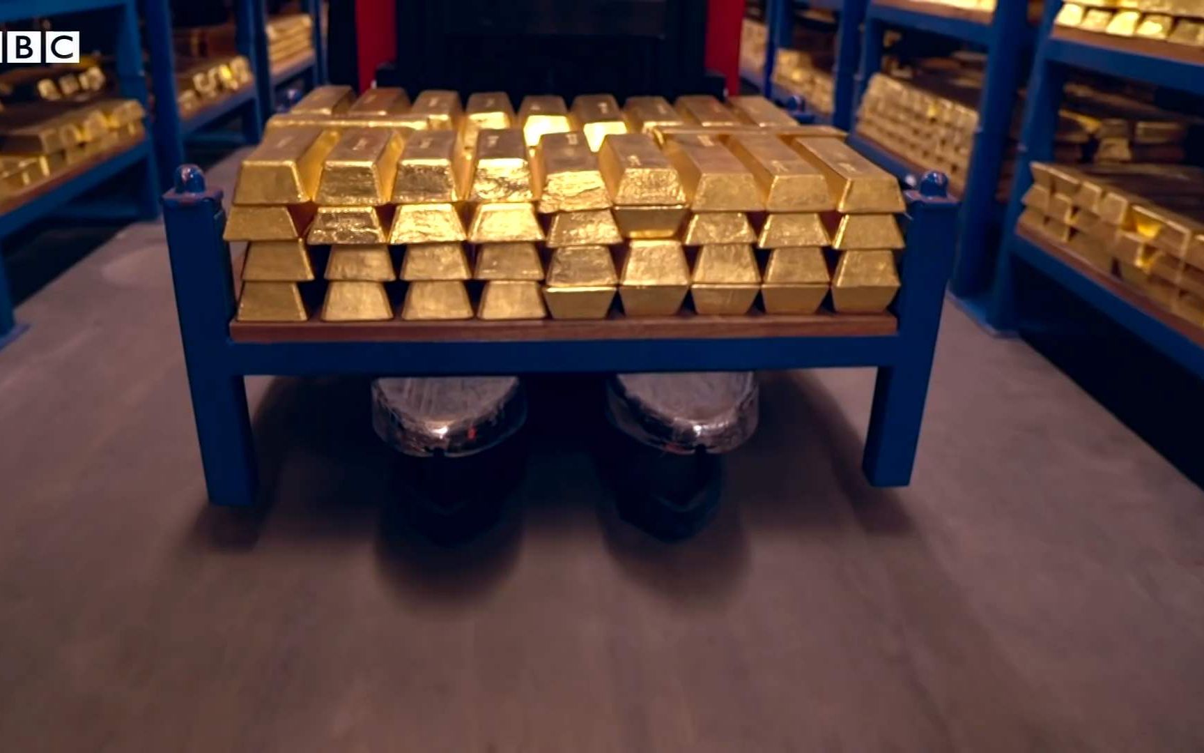 英格兰银行的金库有多少黄金啊?