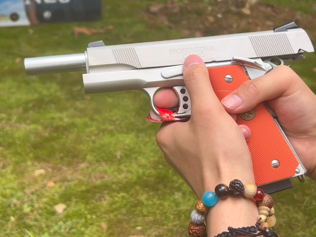 实拍开箱kublai库拜莱n6银橙1911系列