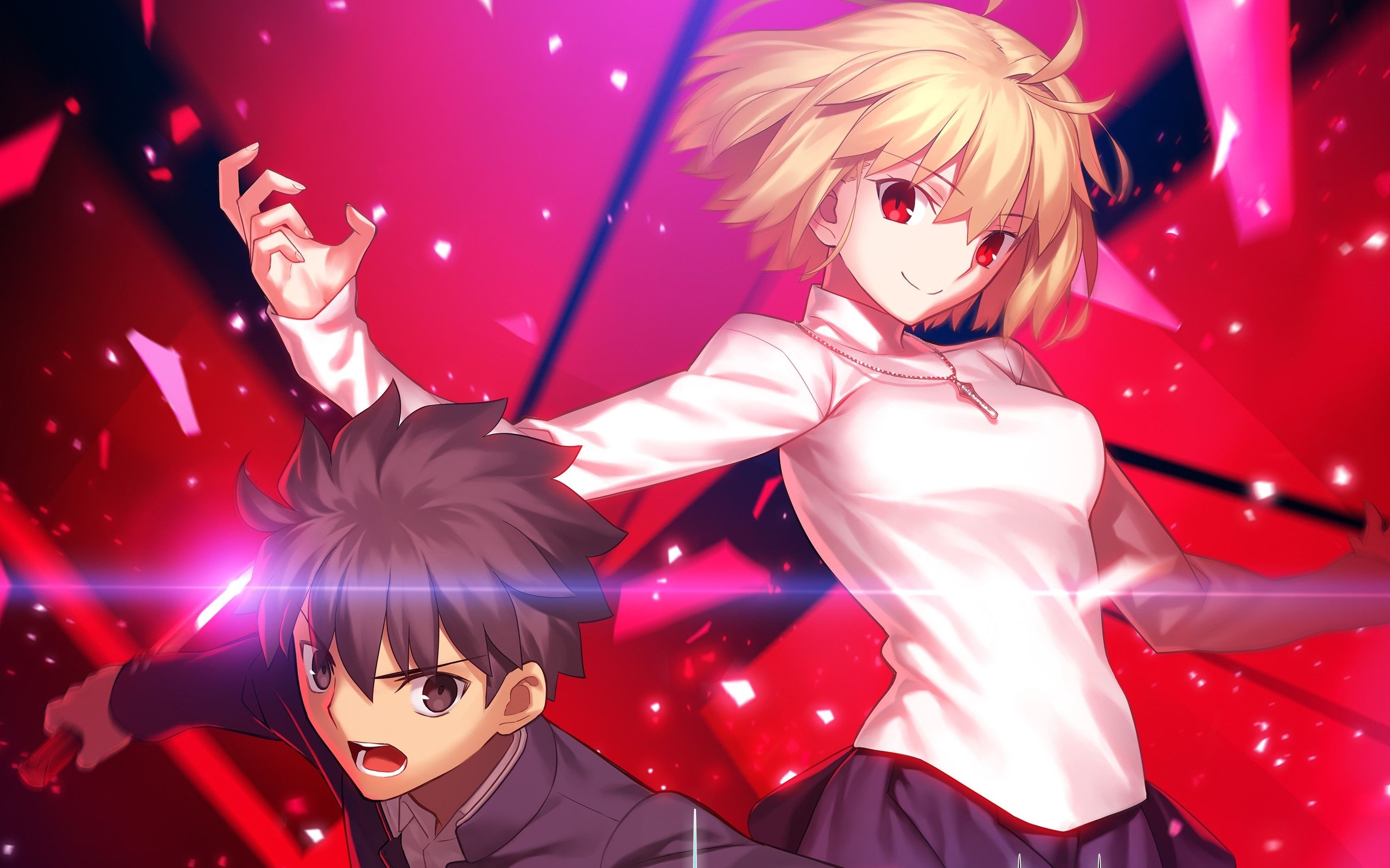 [图]「MELTY BLOOD: TYPE LUMINA」OP完整版「Stack Black」